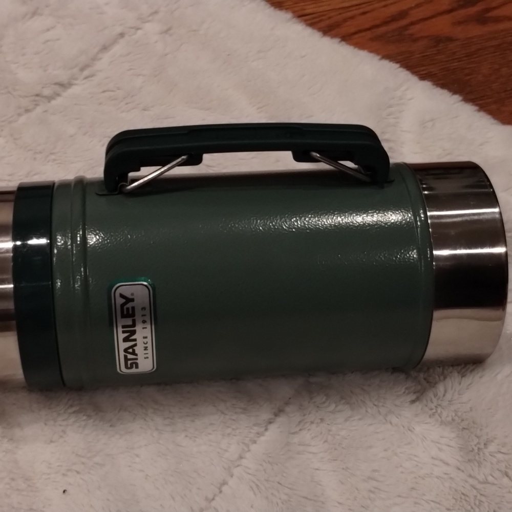 Stanley Green Thermos 24oz Wide Mouth Vintage - Picture 6 of 10